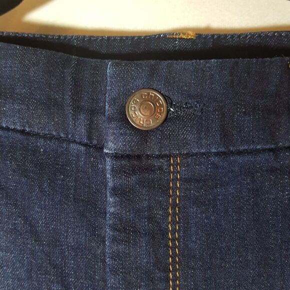 CHICO'S So Slimming Jeans - Size 0 Short - Picture 2 of 6